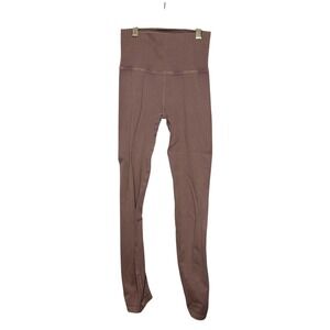 Free‎ People Movement Seamless Ribbed Leggings XS/S Mauve Athleisure Yoga Pants